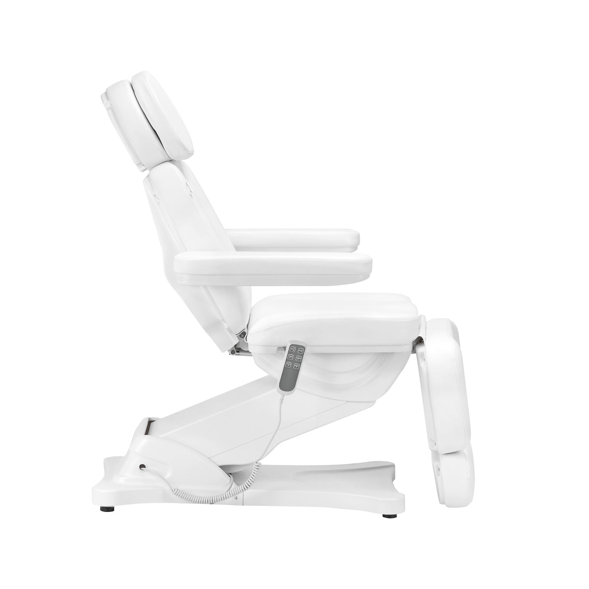 Elektryczny fotel kosmetyczny SILLON CLASSIC 3 silniki biały 