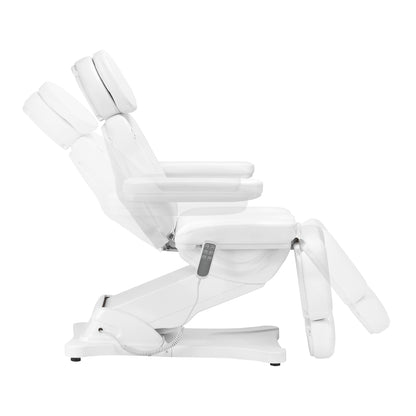 Elektryczny fotel kosmetyczny SILLON CLASSIC 3 silniki biały 