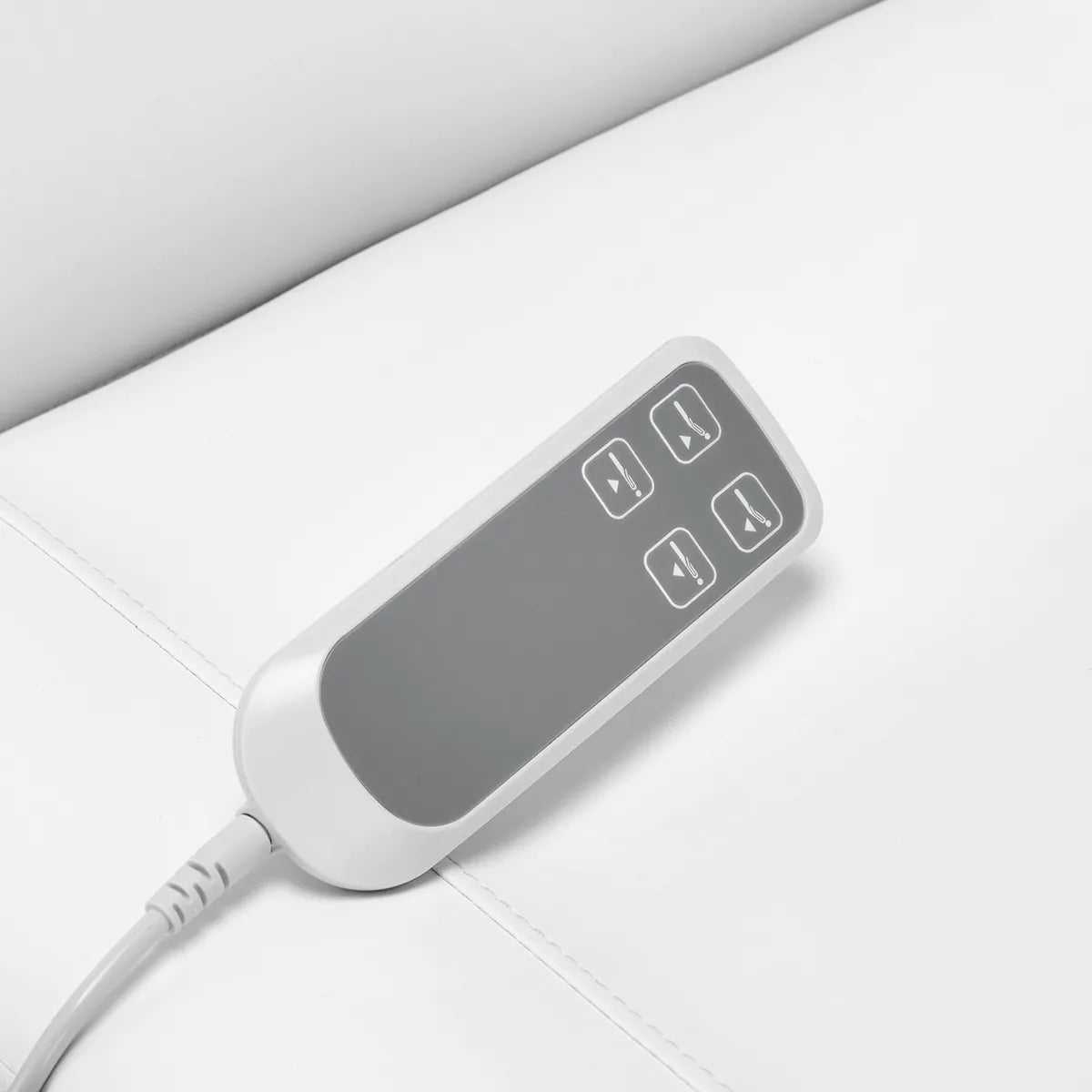 Elektryczny fotel kosmetyczny SILLON CLASSIC 2 silniki pedi biały 