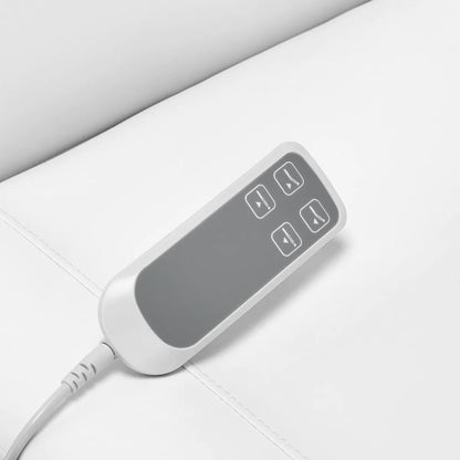 Elektryczny fotel kosmetyczny SILLON CLASSIC 2 silniki pedi biały 