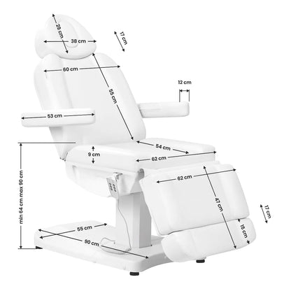 Azzurro 803D 3-motor electric wheelchair