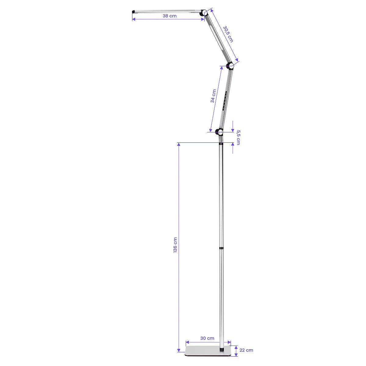 Lampe LED 22W