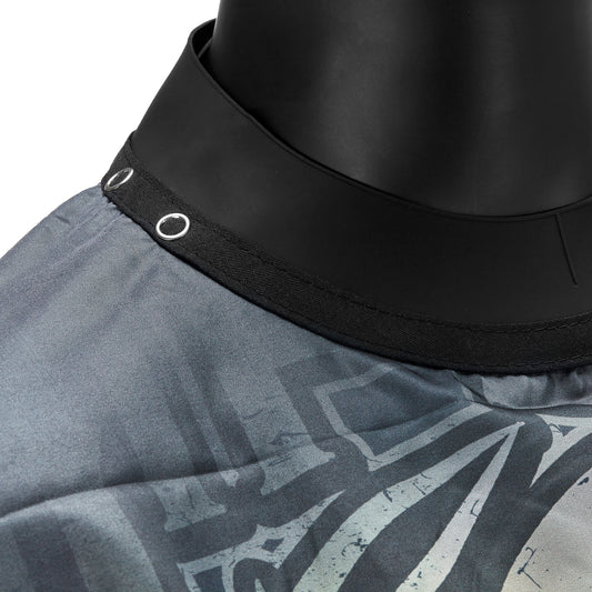 Cape de barbier avec bande élastique