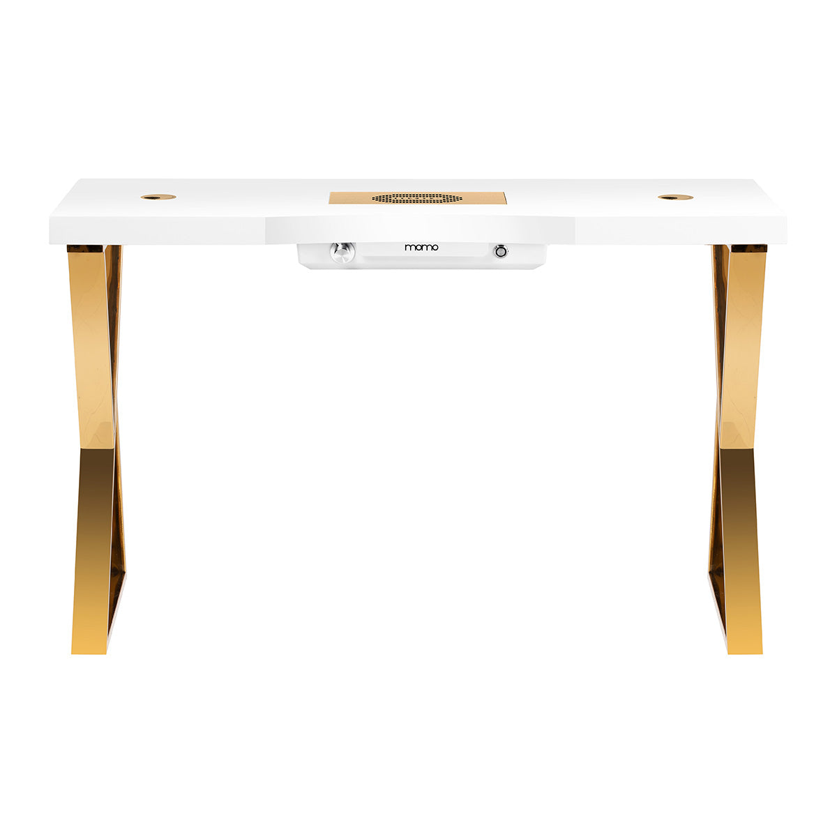 Manicure table with absorber