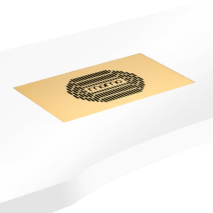 Manicure table with absorber