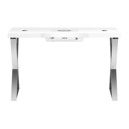 Manicure table with absorber