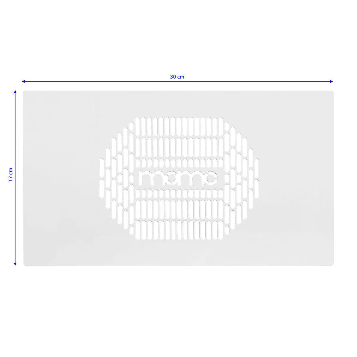 Manicure table with absorber