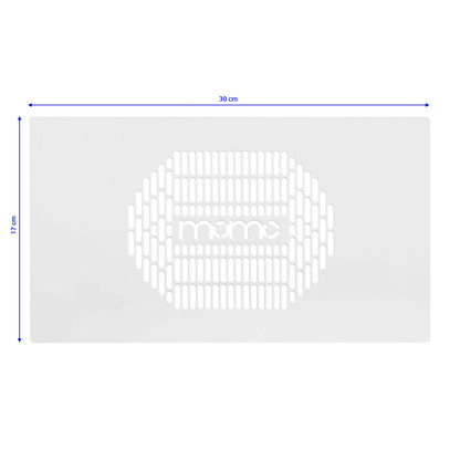 Manicure table with absorber