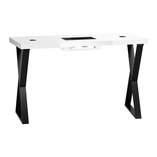 Manicure table with absorber