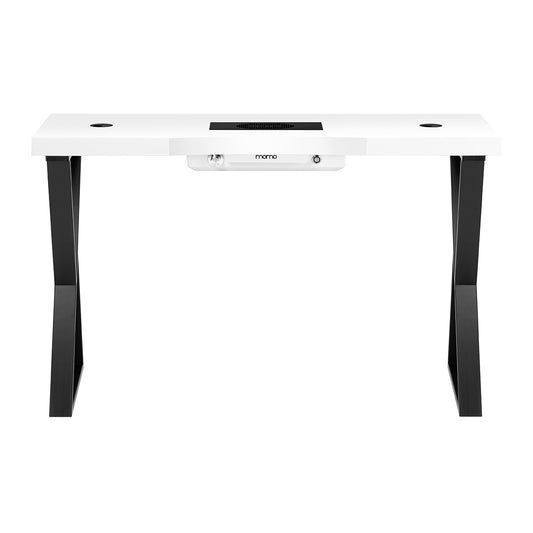 Manicure table with absorber