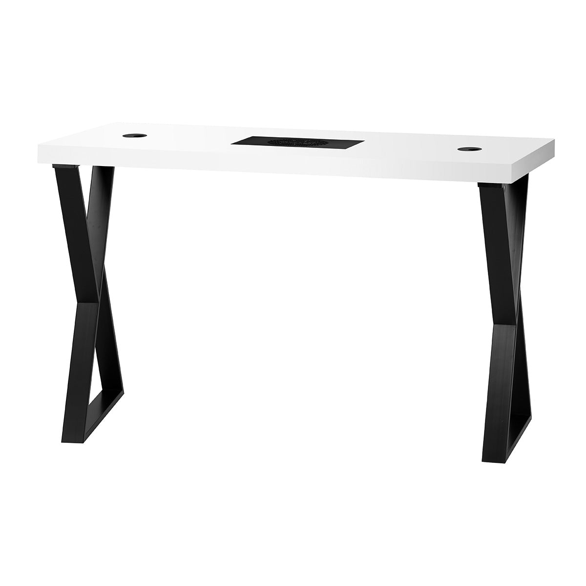 Manicure table with absorber