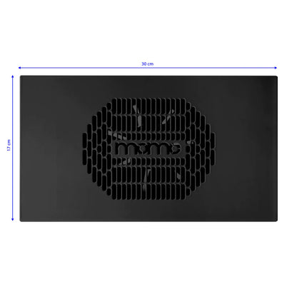 Manicure table with absorber