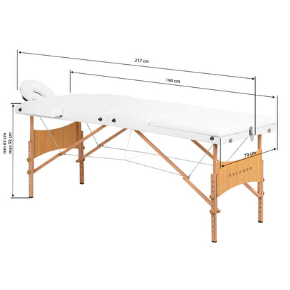 Table de massage pliante en bois BALANCE